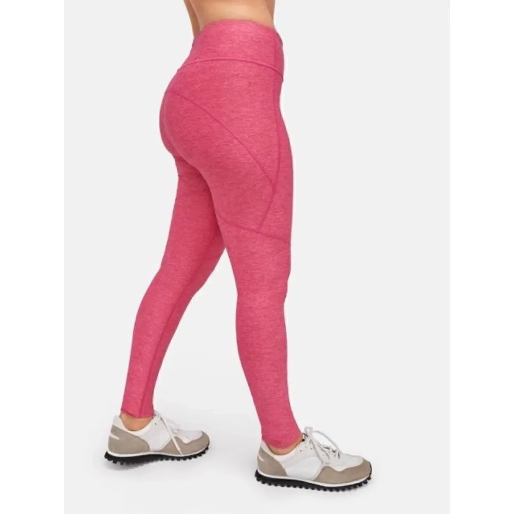 NWOT Outdoor Voices 3/4 Warm up legging in pink